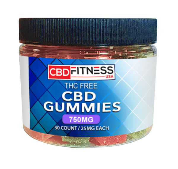 750mg THC Free Gummies 30 Count Assorted