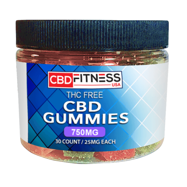 750mg THC Free Gummies 30 Count Assorted